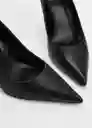 Zapatos Jimena Negro Talla 35 Mujer Mango