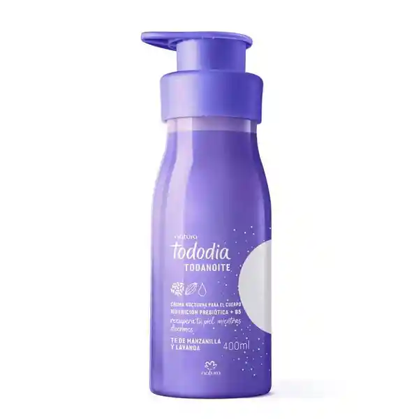 Crema Hidratante Nocturna té de Manzanilla y Lavanda Tododia