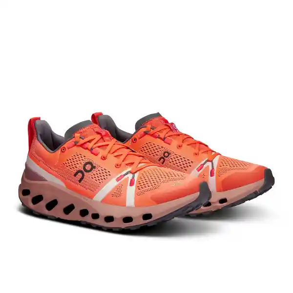 On Zapatos Cloudsurfer Trail 1 Para Mujer Naranja Talla 6.5