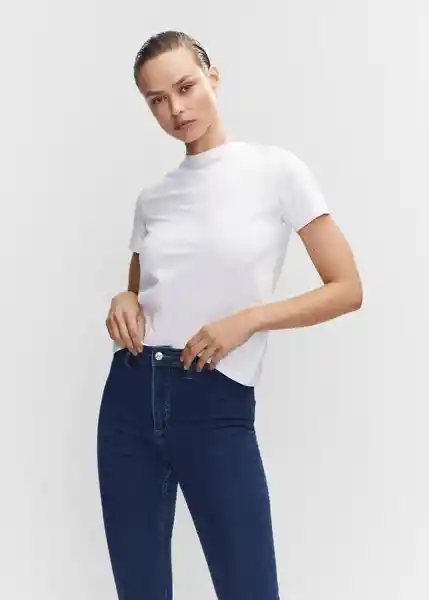 Jean Jegging Tejano Oscuro Talla 34 Mujer Mango