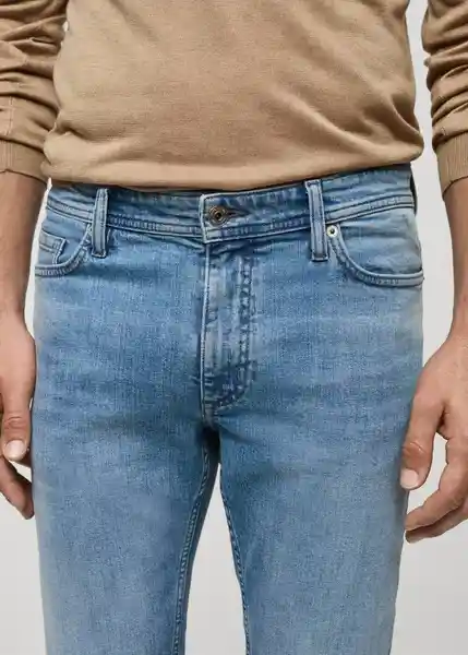 Jean Jan Tejano Medio Talla 36 Hombre Mango