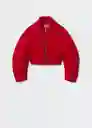 Anorak Jazmin Rojo Talla L Mujer Mango