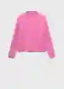 Jersey Chimney Fucsia Talla XS Mujer Mango