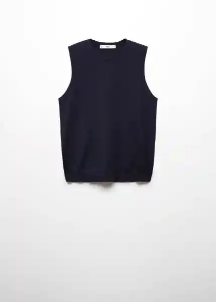 Top Gales Navy Talla S Mujer Mango