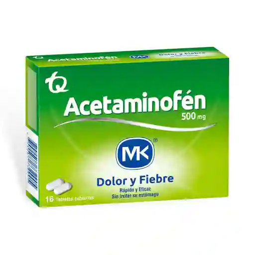 Mk Acetaminofén (500 mg)