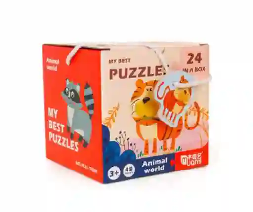 Puzzle Distrijo S O Rompecabezas Animales Del Mundo