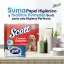 Papel Higiénico Húmedo Scott 48 Und