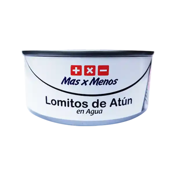 Mas x Menos Atún Lomitos en Agua