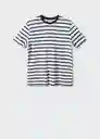 Camiseta French Navy Talla XXL Hombre Mango