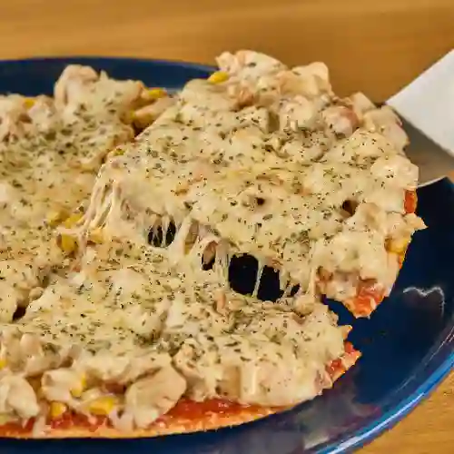 Pizza de Maíz y Tocineta