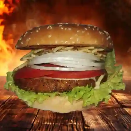 Hamburguesa noggets de pollo