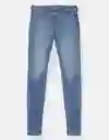 Jean Mujer Azul Talla: 8 SHORT 4712915 American Eagle