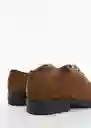 Zapatos Brasier Tabaco Talla 39 Hombre Mango