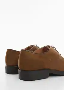 Zapatos Brasier Tabaco Talla 39 Hombre Mango