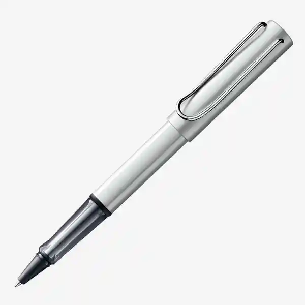 Lamy Rollerball al Star White Silver