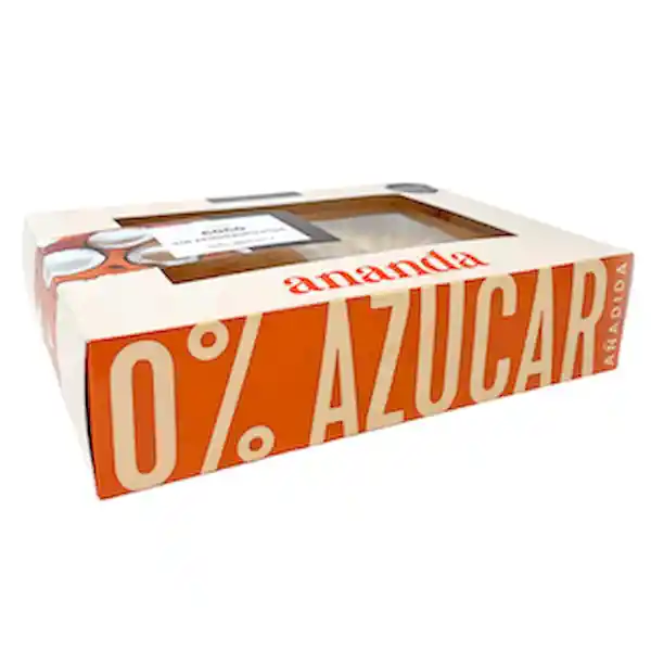 Ananda Torta de Coco Suave Sin Azúcar Adicionada Taller Dulce