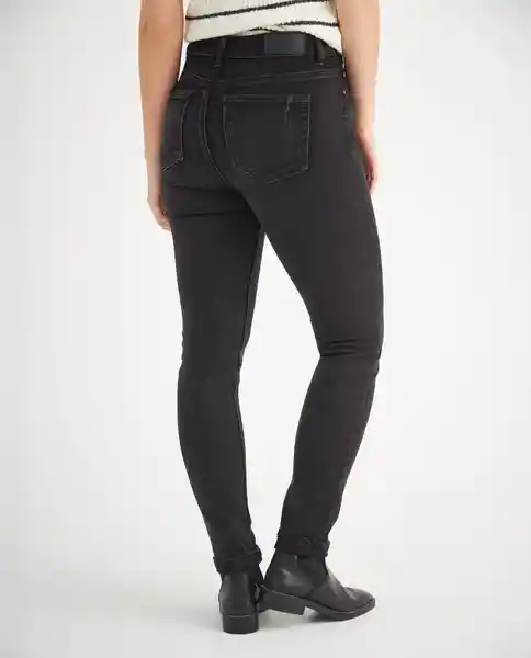 Jean Negro Puro Ultraoscuro Talla 4 679F036 Esprit