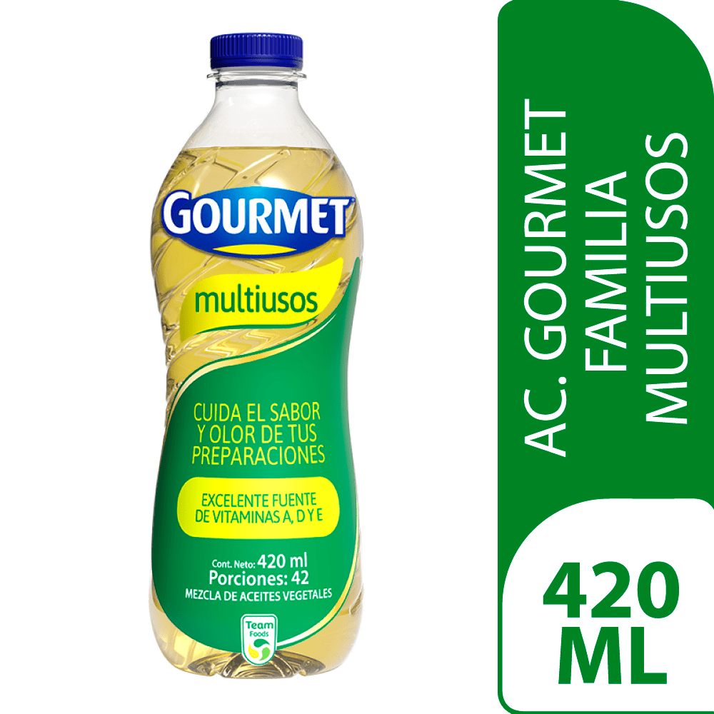Gourmet Aceite Vegetal Multiusos 420ml