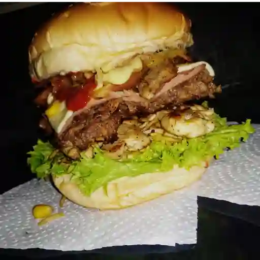 Hamburguesa super especial