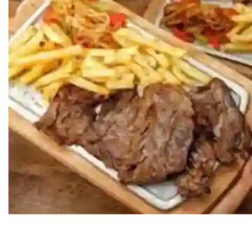 Carne Asada con Papas a la Francesa