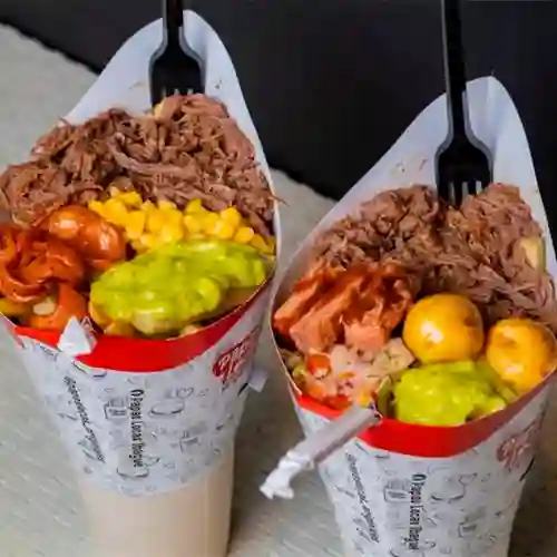 Papa Criolla Pollo