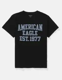 Camiseta Mujer Negro Talla Medium 1151001 American Eagle