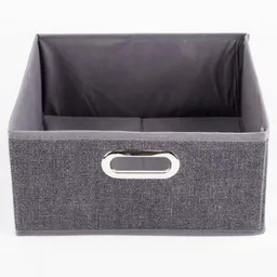 5Five Caja Plegable Gris Lino 138886D
