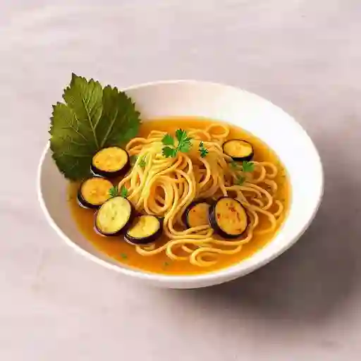 Ramen Vegetariano Berenjena