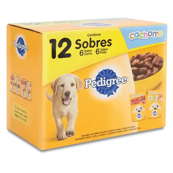 Pedigree Alimento Húmedo Para Perro Cachorro