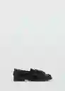Zapatos Borla Negro Talla 38 Mujer Mango