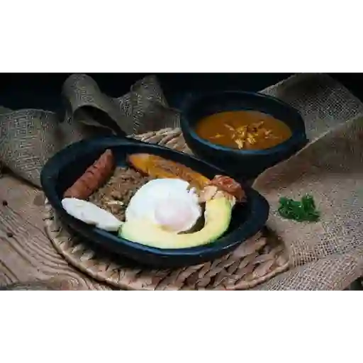 Mini bandeja paisa