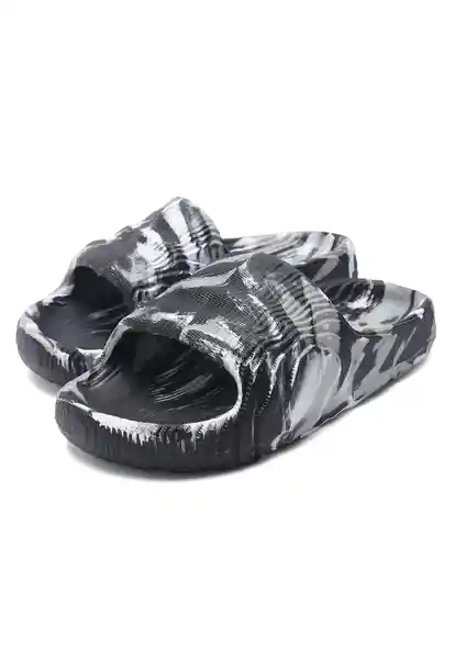 Sandalias Yezy Unisex Negro-Gris Talla 37 Tellenzi