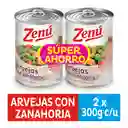 Zenú Arvejas con Zanahoria