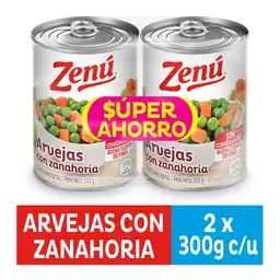 Zenú Arvejas con Zanahoria