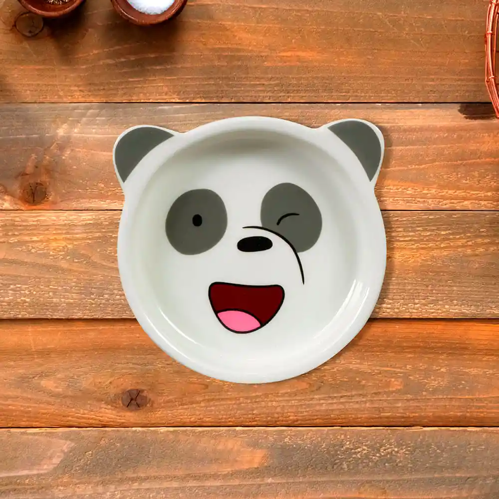 Taza de Cerámica Con Tapa We Bare Bears Collection Panda Miniso