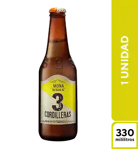 3 Cordilleras Mona 330 ml