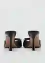 Sandalias Pepyo Negro Talla 40 Mujer Mango