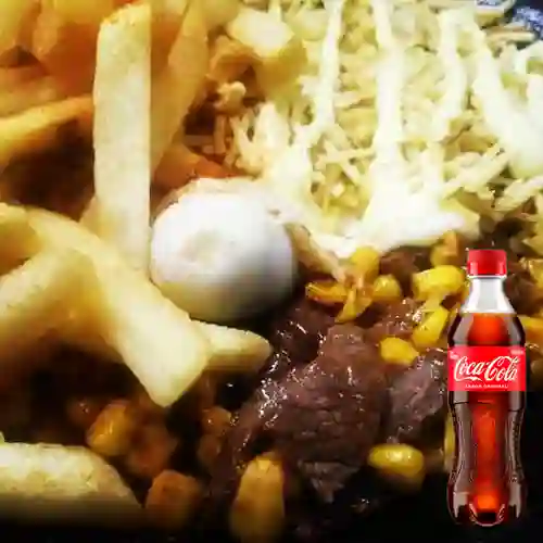 Combo Mazorca Carne + Coca Cola Original 400 ml