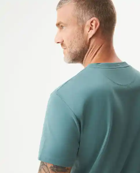 Camiseta Basic Duotone Duck Verde Bodegón Medio S Chevignon