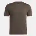 Reebok Camiseta Strength Athlete Hombre Cafe S 100070740