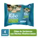 Kibo Chips de Garbanzos con Hierbas Mediterráneas