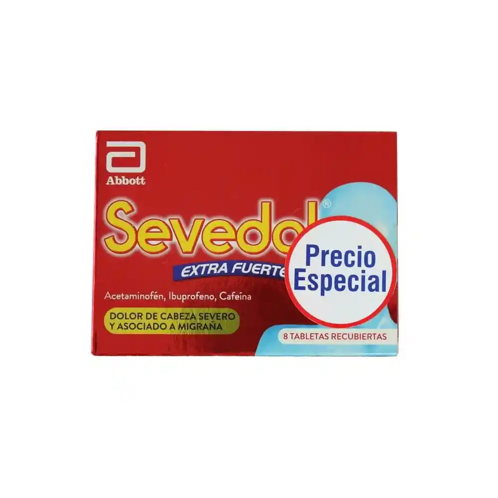 Sevedol Extra Fuerte (250 mg / 400 mg / 65 mg)