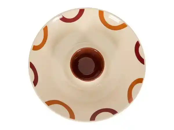 Plato Con Pocillo de Porcelana Para Salsa Casaideas