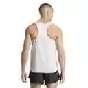 Adidas Camiseta Adizero Snglt Para Hombre Blanco Talla M