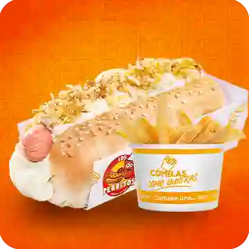 Combo perro grande + papas 60g