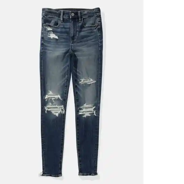 Jean High-Rise Mujer Jegging Azul T: 000 Short American Eagle