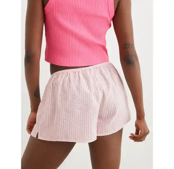 Short de Pijama Aerie Rosa Talla MEDIUM American Eagle