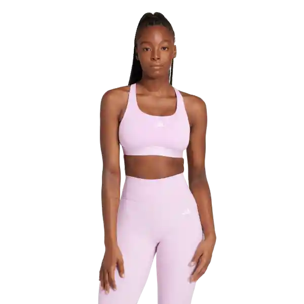 Adidas Top Pwrct Bra Light Entrenamiento Mujer Morado T XS