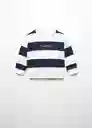 Sudadera Uni Navy Talla 67 Niños Mango