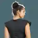 Adidas Camisa Polo Power Boxy Tk Mujer Negro Talla S Ref: IW1496